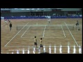 ★ソフトテニス　全日本インドア選手権2010　男子　決勝戦　篠原・小林（日体桜友会・ミズノ）ー稲積・井口（日本体育大学）softtennis