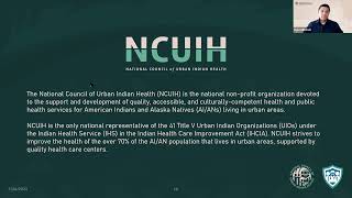 Addressing Emerging Infection Control Threats to Urban Indian Organizations