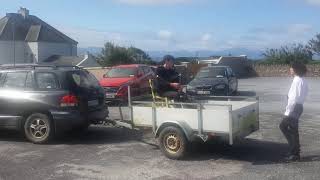 Funeral guard of honour for Dan Carroll,Ballyheigue.July 2020.