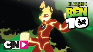 Classic Ben 10 | Best Heatblast Moments | Cartoon Network