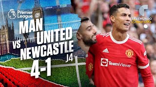 Highlights & Goals | Man. United vs. Newcastle 4-1 | Premier League | Telemundo Deportes