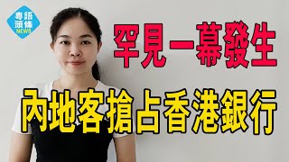 罕見一幕發生！港珠澳大橋被擠爆，大分化時代終於來了。大陸搶占香港銀行。#粵語 #大灣區經濟 #香港銀行