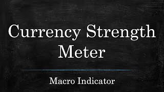 Best Currency Strength Meter for Forex Trading