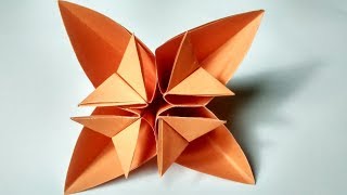 How to make a Kusudama Paper Flower | Easy origami Kusudama Tutorial for beginners