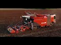 arrachage de pomme de terre 2018 fendt new holland dewulf kwatro in france