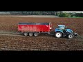 arrachage de pomme de terre 2018 fendt new holland dewulf kwatro in france