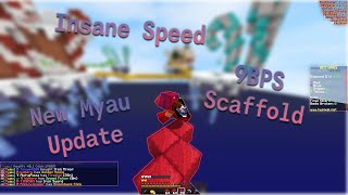 New Myau Update ! (9 BPS Scaffold/Unpatched Autoblock) | The Best Hypixel Hacked Client!