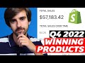 My Top 10 Winning Products To Sell In Q4 2022 (Shopify Dropshipping)