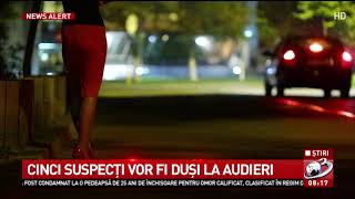 Percheziții la proxeneții din București