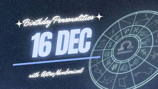 16 December Zodiac Horoscope: Birthday Personality & Traits Revealed