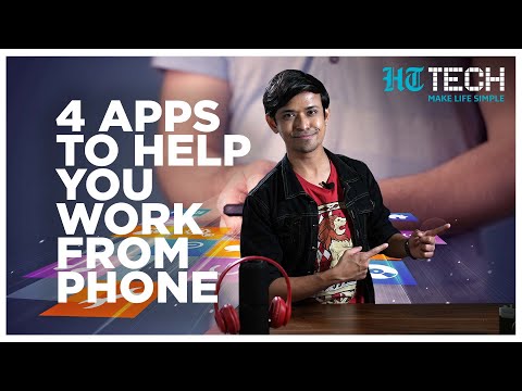 4 aplicaciones que te ayudarán a trabajar desde el teléfono | Tecnología 101 | Tecnología HT