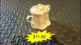 Crooksville China Sugar Bowl for only $11.99!