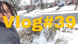 Vlog # 39 (finally seen snow after 10 years)