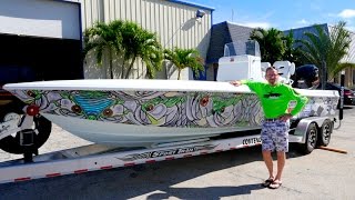 Jimmie Johnsons 2017 Contender Bay Boat 25