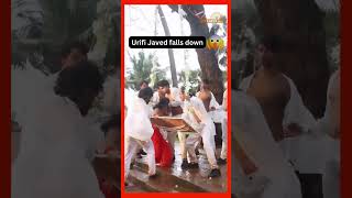 URFI JAVED falls from a SWING while Shooting a Song | Dellii News | Shorts