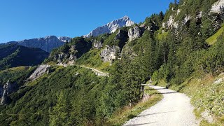 Alpspitz Ferrata Nordwandsteig Alpspitze 2628 m Aufstieg vom Parkplatz Alpspitzbahn 13.09.2019