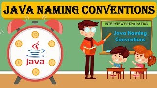 Java Naming Conventions || Java - Class, Method, and Variable Naming Conventions