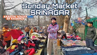 Sunday Market Srinagar (Polo view) | Best winter collection ❤️ | #kashmir #sunday #market #viral