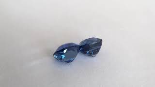 Blue Sapphire 6.15cts /2pcs