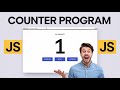 How to Create  Counter Using Javascript! 👩‍💻👨‍💻