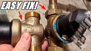 How to replace your Pressure Reducing Valve. Easiest plumbing fix ever?