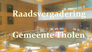 Gemeenteraadsvergadering Tholen - 3 juni 2021 - Omroep Tholen