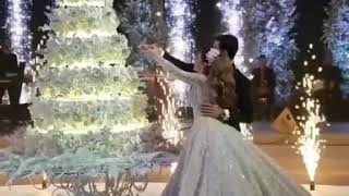 OMG!! Watch the Biggest & Grandest Cake Cutting in the Wedding.. 😱