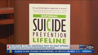 Arkansas Crisis Center launches 988 text and chat option