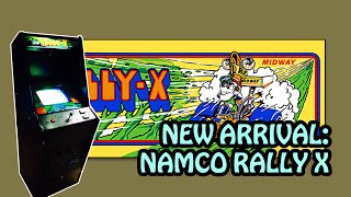 Retro Games Party gets a Namco Rally X arcade machine from 1980 for Play Expo 2014