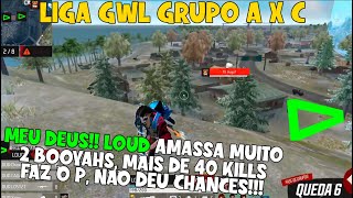 MEU DEUS!! FAZ O P NÃO DEIXOU NGM JOGAR. LOUD AMASSA MUITO COM 2 BOOYAHS NA COPA GWL