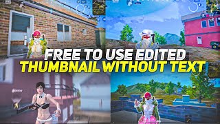 ✨FREE TO USE EDITED THUMBNAIL FOR PUBG LITE MONTAGE WITHOUT TEXT❤ || BGMI LITE❤