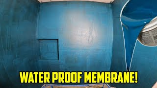 Remodeling a Hall Bathroom Part 6: Water Proofing, Prepping and Painting