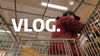 VLOG摆烂的半天|公园散步|逛超市