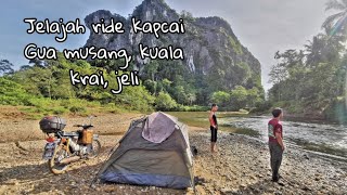 jelajah ride kapcai gua musang, dabong, jeli, kuala krai