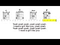 Girls Like You (Maroon 5) CLEAN Guitar Chord and Lyrics Play-Along
