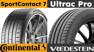 Continental SportContact 7 vs Vredestein Ultrac Pro