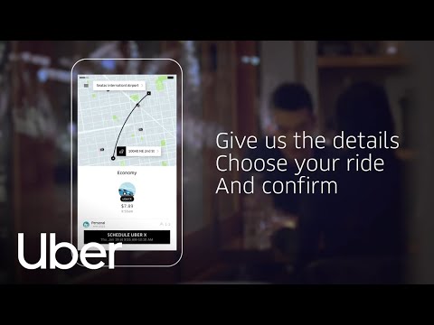 Cómo programar un viaje Uber