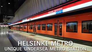 Helsinki Metro - Koivusaari, World's Only Undersea Metro Station