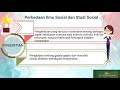 PERBEDAAN STUDI SOSIAL DAN PENDIDIKAN ILMU SOSIAL | E learning || Studi Sosial ||