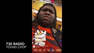 Young Chop Presses Crip About Pop Smoke At Supermarket Almost Arrested