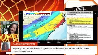 Winter Storm ❄️ ⛄️BELLOWS DOWN on the South: BE READY