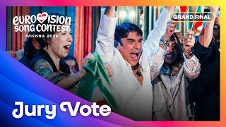 The Jury Results of Eurovision 2026 | Grand Final | #UnitedByMusic ​​🇦🇹
