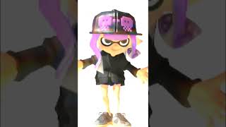 イカちゃんに踊らせてみた！　流行ってるやつ　スプラトゥーン3　しらたまちゃんねる #スプラトゥーン #かわいい #ぱっつん #流行り#イカちゃん#踊る