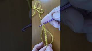 Урок 1  . По китайски Учимся вязать крючком . Для начинающих. crochet for beginners lesson 1