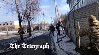 Fighting continues in Kharkiv as Russian troops come up against Ukrainian forces
