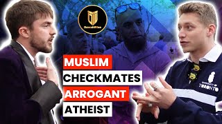 Muslim Checkmates Arrogant Atheist | Ismael | Speakers Corner