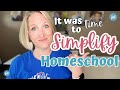 4 Steps to Simplify and Declutter Your Homeschool Load | Choosing What’s BEST for Your Homeschool