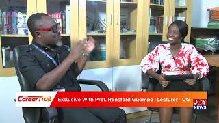 The Career Trail | UG Lecturer Professor Gyampo recounts his captivating career journey