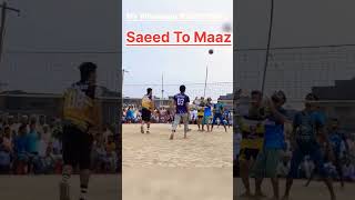 saeed alam status || #shorts #volleyball || maaz to saeed best volleyball spiker azamgarh #azamgarh