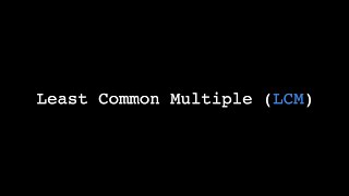 Least Common Multiple (LCM) | learn JavaScript expert level